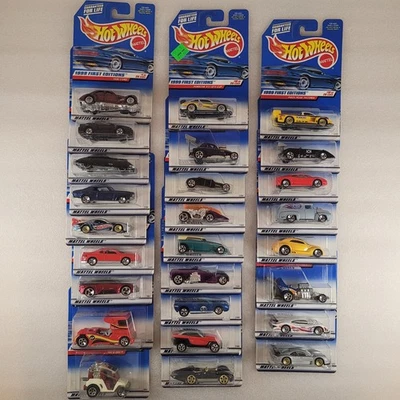 Completed Set of Hot Wheels 1999 First Editions #s 1 - 26 NEW - Image 1 of 4