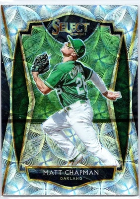 2021 Panini Select - Premier Matt Chapman #194 Scope Prizm - Image 1 of 2
