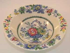 Masons Ironstone Strathmore 9 1/4" Gemüse Servieren Obstschale Schale ca. 1970er sehr guter Zustand - Bild 1 von 9