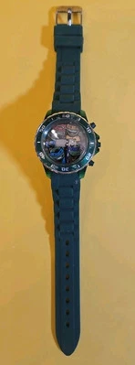TMNT Tortugas Ninja Verde Digital Iluminado Niños Correa Silicona Reloj Nickelodeon Foto 1 de 4