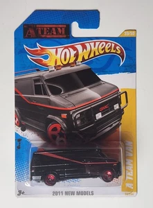2011 Hot Wheels - The A Team Van - New Models 39/50 Black and Red - Picture 1 of 2