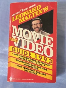 Leonard Maltin's TV Movies and Video Guide, 1993 Mass Market Paperback - Bild 1 von 3