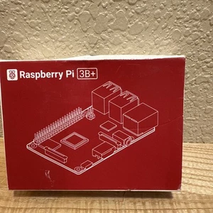 Raspberry Pi 3B+ 3 B Plus 1 GB Ram Bluetooth 4.2 Computer Cortex-A53 - Afbeelding 1 van 2