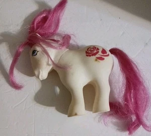 Vintage 1982 My Little Pony June Rose Birthflower Generation 1 Serie schneller Versand - Bild 1 von 4