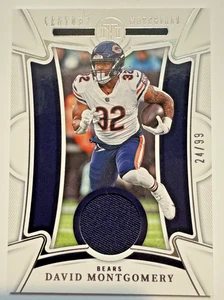 2022 National Treasures David Montgomery Century Jersey #/99 Bears Lions - Bild 1 von 2