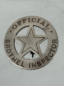 Insignia Oficial Inspector Burdel *réplica (LEO3) - Imagen 1 de 3
