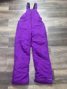 Columbia Mädchen Out Grown Schnee Ski Winter Latzhose Schneehose lila XL - Bild 1 von 6