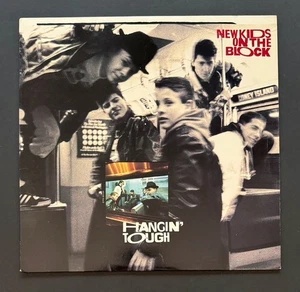 NEW KIDS ON THE BLOCK Hangin' Tough Original Vinyl Record Album Clean NM First - Picture 1 of 2