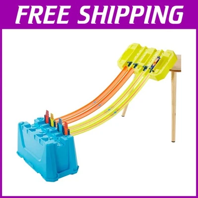 Toy Car Track Builder Set with 2 Vehicles - Image 1 of 4