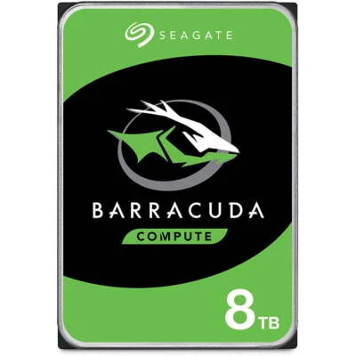 Seagate BarraCuda ST8000DM004 8 TB Hard Drive - 3.5" Internal - SATA (SATA-600) - Image 1 of 4