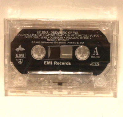 Selena - Cassette Tape - Dreaming of You - Latin Tejano Promo Rare Sealed - Image 1 of 3