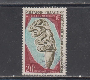 FRENCH POLYNESIA  : 1967-68 - USED - SCOTT # 237 - Picture 1 of 1