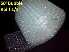 50 Foot LARGE Bubble Wrap® Roll 12" Wide! 1/2" Bubbles! Perforated Every Foot