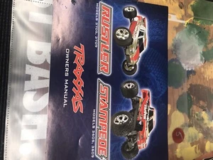 TRAXXAS STAMPEDE, RUSTLER 3605 ~ 3609 OWNERS MANUAL ~USED~ USA Shipped - Picture 1 of 6