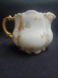 Antique Victorian Haviland Limoges French Porcelain Hand Painted Creamer  1893 - Picture 1 of 9