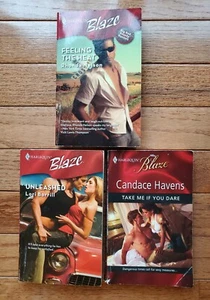 Harlequin BLAZE Red Hot Reads Lot of 3 Nov 2007, Nov & Feb 2010 Paperbacks - Imagen 1 de 11