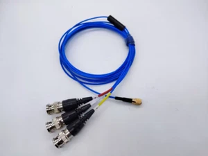1/4"-28 UNF 4-Buchse Buchse auf 3 BNC Stecker Kabel Ersatz für Modell 034G05 - Bild 1 von 2