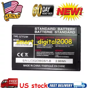 New replacement battery AB043446LA for Samsung SPH-M305 SPH-M510 SCH-R300 Heat - Picture 1 of 2