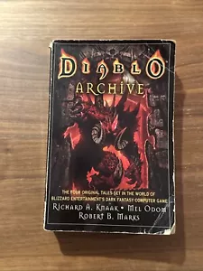Diablo Archive The Four Original Tales World of Blizzard Paperback - Acceptable - Foto 1 di 8
