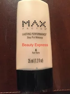 Max Factor Lasting Performance Stay Put Makeup #4 Fair Ivory - Picture 1 of 1