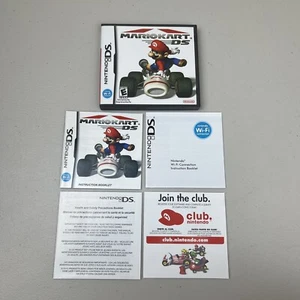 Mario Kart DS - Nintendo DS - Authentic - Case Manuals - No Game - Picture 1 of 4
