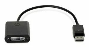 *High Quality* - HP - VGA to Display Port Cable Adapter - Black - HP 752661-001 - Picture 1 of 5