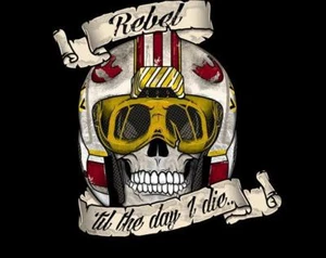 Star Wars Rebel Alliance Rogue One Artistic Satire Teefury Mens Shirt NEW RARE - Picture 1 of 1