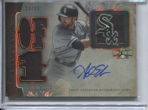 2014 Topps Triple Threads Future Phenoms Emerald /99 Adam Eaton #104 - Picture 1 of 2