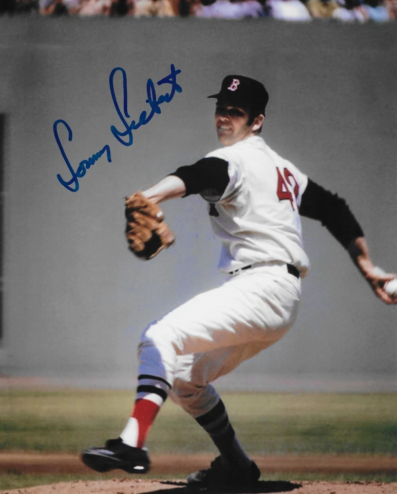 Fotografía autografiada de Sonny Siebert con certificado de autenticidad Foto 1 de 1