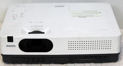 Sanyo Model PLC-XW300 XGA Conference Room Projector Business No Power Cord - Image 1 of 4