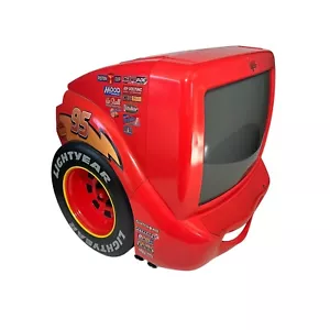 Lightning Mcqueen Disney Pixar Cars 13" CRT TV DVD Combo TESTED- WORKS No Remote - Picture 1 of 7