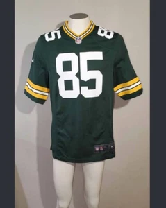 Men's NIKE NFL On the Field Green Bay Packers Jersey #85 Jennings - Picture 1 of 5
