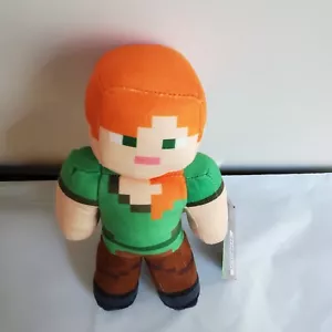 NEW Minecraft Alex Plush Toy Factory Female Stuffed Doll Girl Figure Mojang Game - Picture 1 of 4