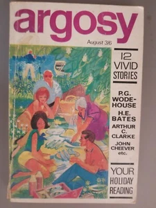 ARGOSY MAGAZINE UK PUBLICATION AUGUST 1965 ARTHUR C. CLARKE - Picture 1 of 5