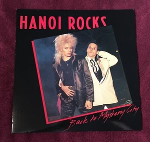 Hanoi Rocks - Back to Mystery City 12" LP UK-Pressung 1983 Glam Rock JHN 3023 - Bild 1 von 14