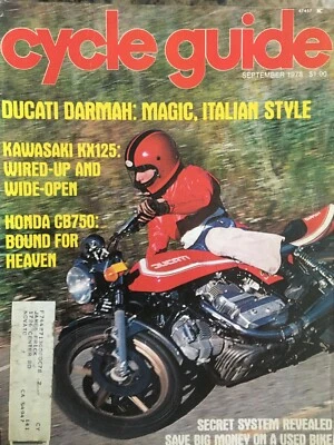 Cycle Guide Magazine September 1978 - Image 1 of 3