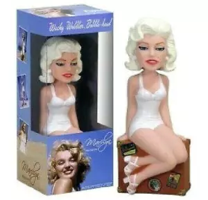 Marilyn Monroe Traveller Bobble-Head Funko Wacky Wobbler - Photo 1/1