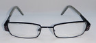 Genevieve Boutique Modern Glitz Black Eyeglass Frames 53-19-135