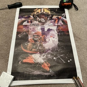 Ja’marr Chase Leinwandbild 19x13 1/2 NEU!!! - Bild 1 von 2