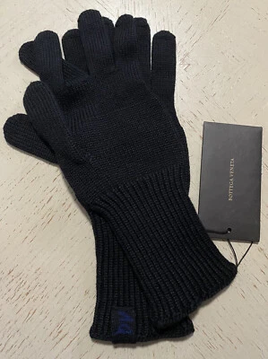 Guantes de lana Bottega Veneta negros talla M Italia nuevos con etiquetas Foto 1 de 4