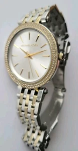 MICHAEL KORS MK3215 Darci Two-Tone Silver Gold Stainless Quartz Ladies Watch - Picture 1 of 6