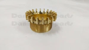 Ducati Single Elite Monza Mach 3 Brass Exhaust Nut - Picture 1 of 5