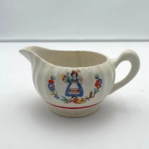 Vintage W.S. George Bolero Floral Lady Creamer Dish - Picture 1 of 4