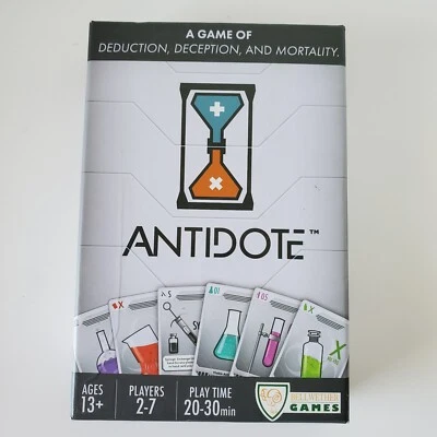 Antidote Card Game Ages 13+ A Game Of Deduction Deception And Mortality  - Image 1 of 3