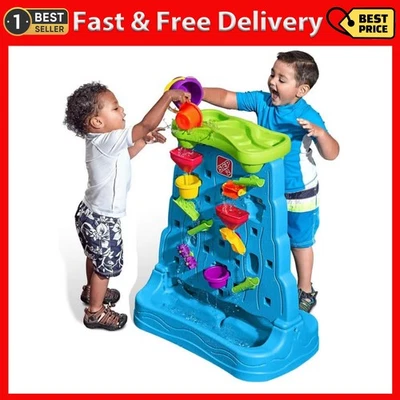 Juego de pared Step2 Waterfall Discovery, actividad de juego de mesa de agua para niños pequeños Foto 1 de 4