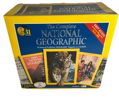 THE COMPLETE NATIONAL GEOGRAPHIC 111 YEARS OF MAGAZINE ON 31 CD-ROMS-MATTEL - Image 1 of 4