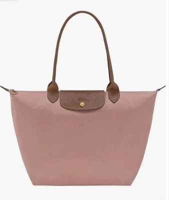 New Authentic LONGCHAMP Le Pliage Original Large Shoulder Tote bag Pink Tea - Image 1 of 4