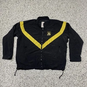 U.S. Army Casual Zip Up Long Sleeve Outdoor Jacket Mens Size XL Regular Black PT - Picture 1 of 6