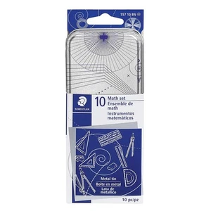 Staedtler Math Set 4" Bundle Clear 10/Pack (557 10BN) - Picture 1 of 2