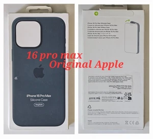 Custodia in silicone originale Apple iPhone 16 Pro Max con MagSafe - Foto 1 di 5